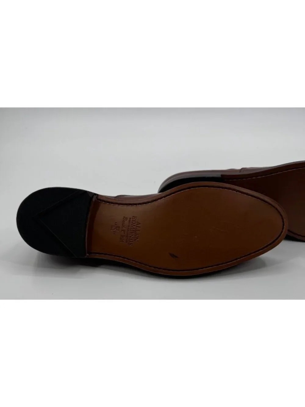 Allen Edmonds Park Avenue Cap-Toe Oxford Brown Leather 12M Men’s Dress Shoes